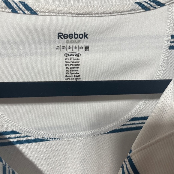 Big & Tall 2xlt Reebok mens polo style - Picture 4 of 6